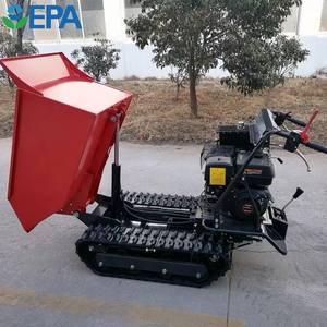 Envío Gratis Mini Dumper Crawler 800kg Mini Track Dumper Multifuncional Venta al por mayor Mini Track Dumper Precios - Product Image 5