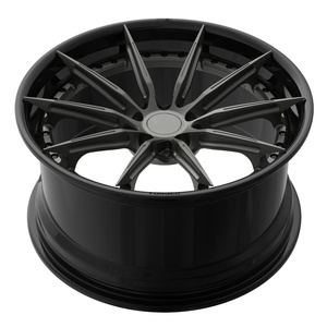 DEONEO Jantes forgées en fibre de carbone 2 pièces de 18 à 24 pouces, adaptées aux voitures de course, <span class=keywords><strong>Ferrari</strong></span> 458, Aston Martin <span class=keywords><strong>DB11</strong></span>, Porsche 911 - Product Image 3