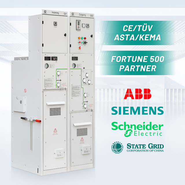 SF6 RMU Ring Main Unit 24kV 12kV 11kV ASTA Type Test Medium Voltage Switchgear Dry Air Gas Insulated Power Distribution IP4X