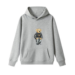 Sweat à <span class=keywords><strong>capuche</strong></span> en <span class=keywords><strong>polaire</strong></span> pour <span class=keywords><strong>femme</strong></span> 400g de haute qualité pour Ralph Laure n X-Bear Pull à <span class=keywords><strong>capuche</strong></span> respirant pour l'hiver avec impression par transfert thermique - Product Image 6