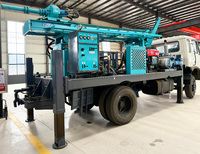 Vente chaude : Rig de forage pour puits d'eau monté sur camion, machine de forage de puits d'eau