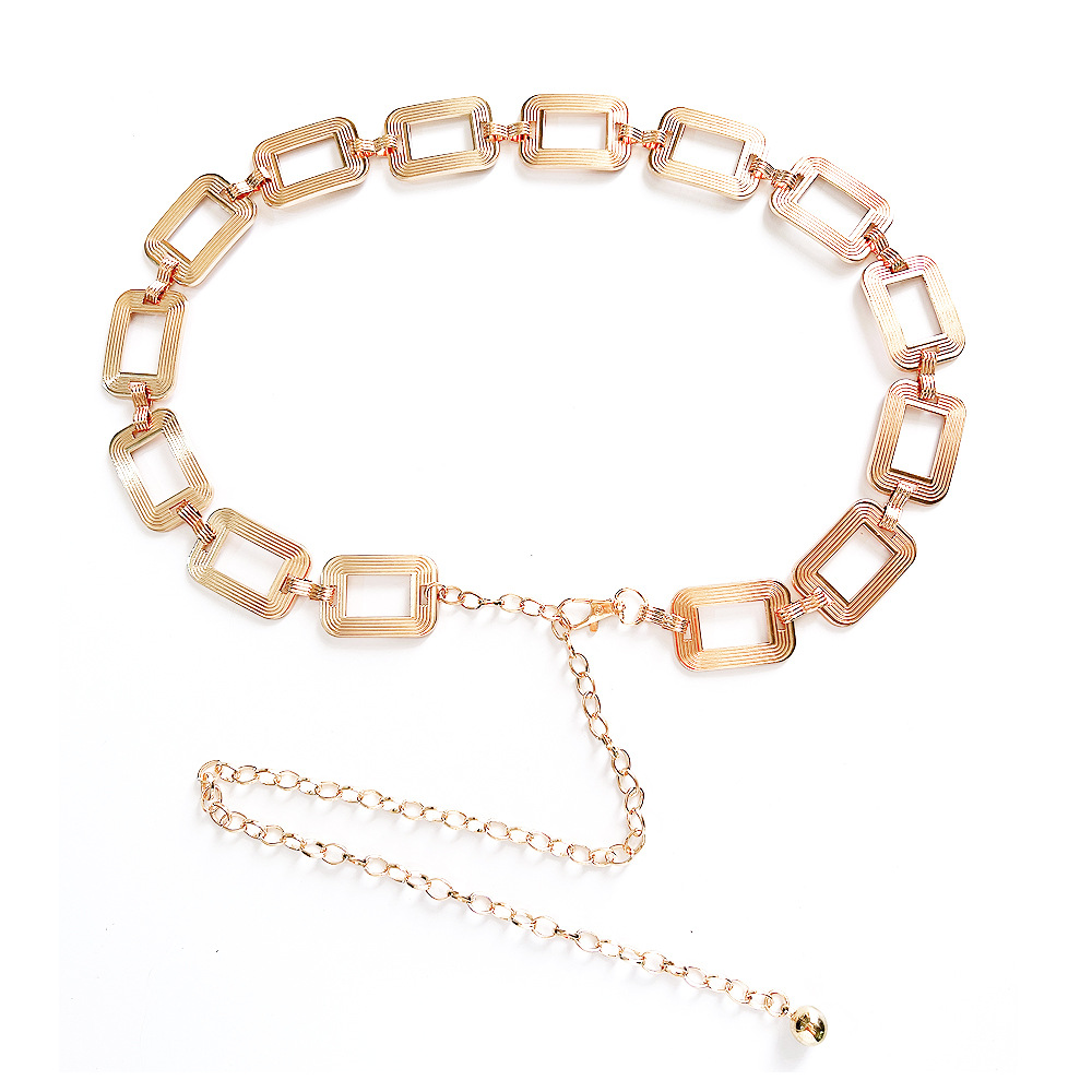 Striped Square Gold