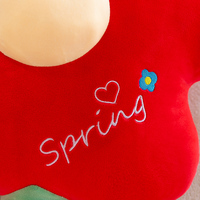 Coussin en forme de tulipe doux et moelleux, multicolores (rouge, rose, jaune), peluche fleurie, poupée de dessin animé, pour cadeau d'anniversaire et décoration de chambre