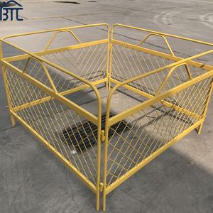 Manhole Guard Edge transport <span class=keywords><strong>et</strong></span> stockage faciles Installation facile Idéal pour les travaux utilitaires <span class=keywords><strong>et</strong></span> la restriction temporaire d'accès - Product Image 5