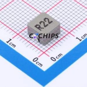 MS0640-R22M ตัวเหนี่ยวนำไฟฟ้าแบบ SMD,7.15x6.6x4 มม. ( ค่าความเหนี่ยวนำ: 220nH )( ความแม่นยำ: 20% กระแสไฟฟ้าที่กำหนด: 30A ) - Product Image 1