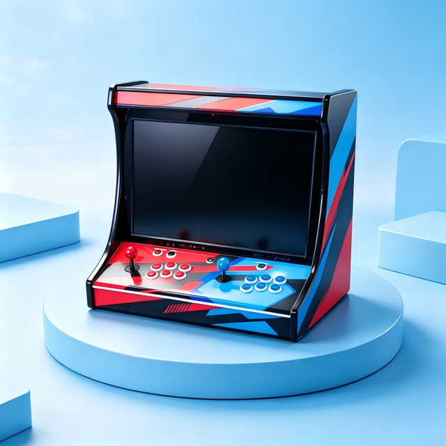 Tabletop Retro Arcade Console Dual Joystick Fighting Coin Operated Arcade Machine 1 Year Warranty Spanish/Japanese/English