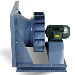 Large building ventilation PF centrifugal blower fan equipped with backward-inclined impeller
