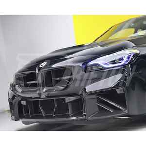 Pour BMW M2 G87 2023-2025 CSL Style Grille de pare-chocs avant en fibre de carbone - Product Image 5
