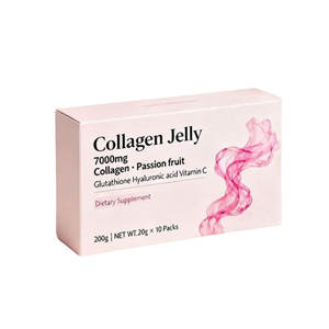 Collagène marin à faible poids moléculaire, vitamine C, gelée de collagène savoureuse, absorption rapide, cadeaux de vacances OEM ODM, santé de la peau, des cheveux et des ongles - Product Image 1