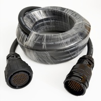 Câble audio multipaire robuste avec connecteur circulaire 54 broches, câble d'extension audio équilibré pour équipement de sonorisation DJ