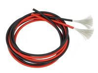 VERIBEST Cable Electrónico Flexible de Silicona de 1 Metro, 22AWG, Cobre Estañado, 600V 200, para Calefacción y Motores de Aviones