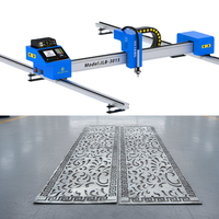 Machine de découpe plasma CNC, découpe plasma à flamme sur portique 4x4 pour métal, usage industriel 110V/220V, découpeuses plasma CNC
