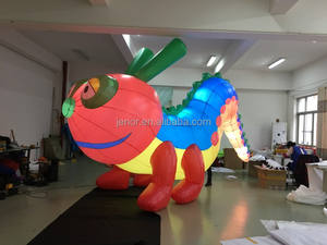 Modelo <span class=keywords><strong>de</strong></span> insectos coloridos, oruga inflable, <span class=keywords><strong>gusano</strong></span> con luz para decoración <span class=keywords><strong>de</strong></span> desfile - Product Image 2