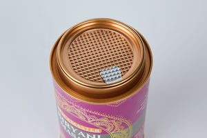 Embalaje de latas de papel de té de grado alimenticio de 68mm, adecuado para té de arroz integral, Matcha, té negro, <span class=keywords><strong>Yerba</strong></span> <span class=keywords><strong>Mate</strong></span>, té verde, etc. - Product Image 3