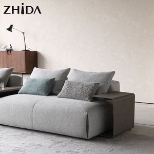 Set di Divani Componibili in Tessuto dal Design Italiano Moderno per Appartamenti, Hotel, Officine e Ville - Arredamento per Soggiorno - Product Image 4