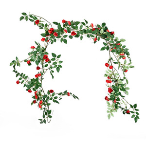 ดอกกุหลาบประดิษฐ์ Ita ดอกไม้ไหมพลาสติก ขนาด 10 ซม. สำหรับตกแต่งบ้าน - Product Image 4