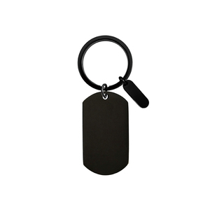 49x28 Mét thép không gỉ Keyring UV in ấn DIY Laser <span class=keywords><strong>tag</strong></span> trống thép không gỉ Keychain - Product Image 5