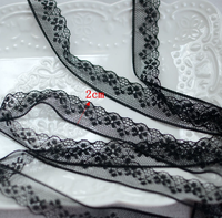 Bordure en dentelle jacquard de luxe, dentelle douce pour la couture, accessoires de literie pour hôtel et maison