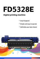 Machine d'impression par sublimation grand format Factory Fedar FD5328E 3200 mm de large avec 8 têtes d'impression I3200-A1 pour vêtements de sport et textiles de maison