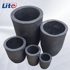 Cyildrical con crisoles de pico para fundir crisol de grafito de carburo de silicio de acero - Product Image 3