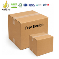 Boîtes de déménagement en carton ondulé sur mesure, grandes et robustes, en carton kraft pour l'emballage à domicile, l'entrepôt et l'expédition de meubles