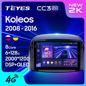 2016 autoradio multimédia lecteur vidéo TEYES CC3 2K pour Renault Koleos 2008 - Ce Renault <span class=keywords><strong>Megane</strong></span> 2 Android Auto Station 12 mois - Product Image 2