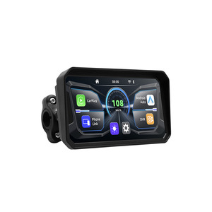 6 इंच मोटरसाइकिल कार्प्ले कार एंड्रॉइड ऑटो डीवीडी जीपीएस स्मार्ट मोटरसाइकिल कारप्ले स्क्रीन डिचेबल स्टेंट उच्च गुणवत्ता वाले एम 9 + डीवीडी + जीपीएस - Product Image 1