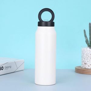 Bouteille de sport à couvercle magnétique de 24 oz, en acier inoxydable, thermos isolé sous vide pour l'extérieur - Product Image 6