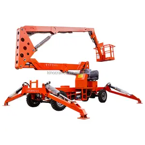 8-22m Trailer Hydraulic Towable Boom Lift Aerial Working Platform