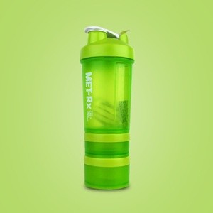 Botella mezcladora de proteínas Met-Rx de 500 ml, vaso deportivo reutilizable para hombres y mujeres - Product Image 4