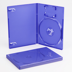 SUNSHING Blue Replacement Game Case With <b>Memory</b> <b>Card</b> Holder for Playstation 2 Plastic PS2 Empty Game Case DVD Disc Holder - Product Image 1