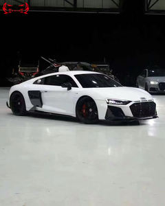 Jupes latérales en fibre de carbone sèche préimprégnée pour <span class=keywords><strong>Audi</strong></span> <span class=keywords><strong>R8</strong></span> 21-23, kit carrosserie avec lèvre basse intégrée - Product Image 3