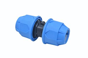 Accesorios de acoplador de PP de compresión de 25mm de alta demanda para suministro de agua HDPE y sistema de riego resistente a alta presión - Product Image 5