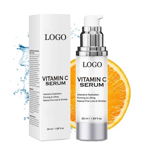 Suero de Vitamina C con Logotipo Privado Personalizado de Fábrica OEM para Mujeres, Cuidado Facial Antiarrugas con Niacinamida como Ingrediente Principal - Product Image 1
