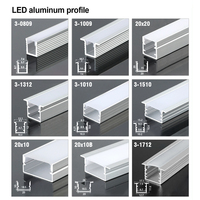 Profilé en aluminium encastré pour plafond en plaques de plâtre avec éclairage LED, rail d'angle en aluminium pour cloison sèche, profilé LED en aluminium