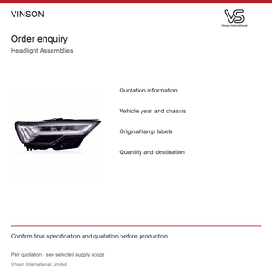 Conjunto de Faros Delanteros para Audi A6L 2019-2023 Configuración fotografiada - Product Image 6