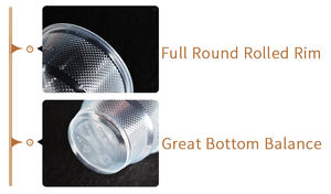 Fabrication Gobelets transparents en plastique jetables de 8oz personnalisés pour boissons chaudes et froides des compagnies aériennes Isolation thermique pour boisson directe - Product Image 6