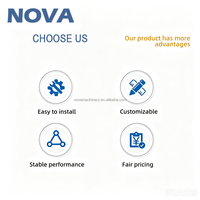NOVA Tuya Zigbee Temp & Humidity Sensor Probe High Precision APP Remote Alarm Dual Power Home Greenhouse