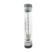 Rotamètre LZM-50G à tube acrylique 20-200 GPM pour conduite pompe à eau et système irrigation débitmètre de liquide