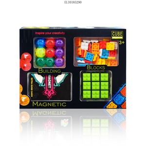Jouet de <span class=keywords><strong>puzzle</strong></span> en cube magnétique <span class=keywords><strong>3D</strong></span>, jouet créatif de décompression, jouet éducatif pour enfants, apprentissage éducatif, soulagement du stress, <span class=keywords><strong>puzzle</strong></span> éducatif - Product Image 6