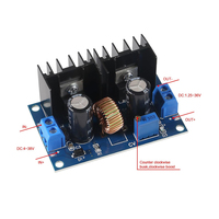 Convertisseur Buck DC-DC XL4016 4V-36V 8A 200W PWM Tension Réglable Courant Constant Module d'Alimentation avec Protection Contre les Courts-Circuits