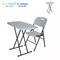 Chaises pliantes en plastique portables pour le camping en plein air