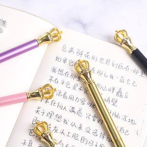 Stylos à bille de luxe créatifs en métal or rose avec encre bleue/noire et recharge Parker - Cadeaux promotionnels - Product Image 3