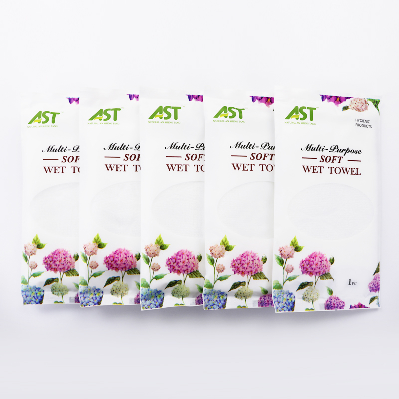 Cotton Oshibori Refreshment Towel Single Package