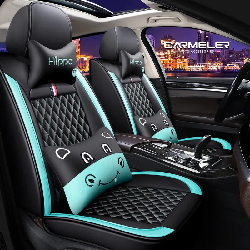 Produttore professionale di lusso traspirante nuovo Designer universale in pelle sintetica coprisedile auto