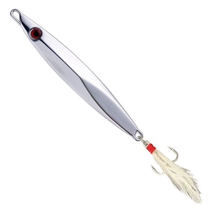 Esca da Pesca in Lega di Zinco Elettroplaccata, Esca Artificiale Rigida per Pesca in Barca e in Mare, Slow Jigging per Pesci d'Acqua Salata - Product Image 3