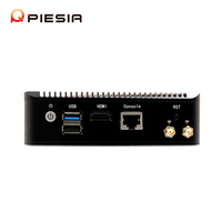 Petit routeur VPN pare-feu J4125 N5000 quad core fanless linux 4LAN mini PC x86 ordinateur à carte unique hélium Hotspot