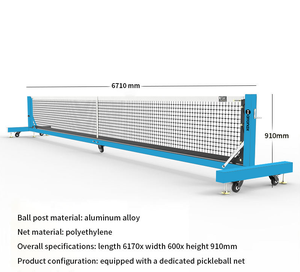 Arronax ngoài trời Hợp kim nhôm pickleball lưới di chuyển chuyên nghiệp pickleball khung với <span class=keywords><strong>Net</strong></span> có thể gập lại pickleball trò chơi <span class=keywords><strong>Net</strong></span> - Product Image 2