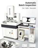 Máquina de Medición CNC con Lente Telecéntrica Doble, Protección IP65, 2% de Precisión, 1 Año de Garantía para Pruebas de Laboratorio