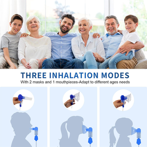 मास्क के साथ पोर्टेबल इलेक्ट्रिक नेब्युलाइज़र मशीन के साथ पोर्टेबल इलेक्ट्रिक नेब्युलाइज़र मशीन - Product Image 6